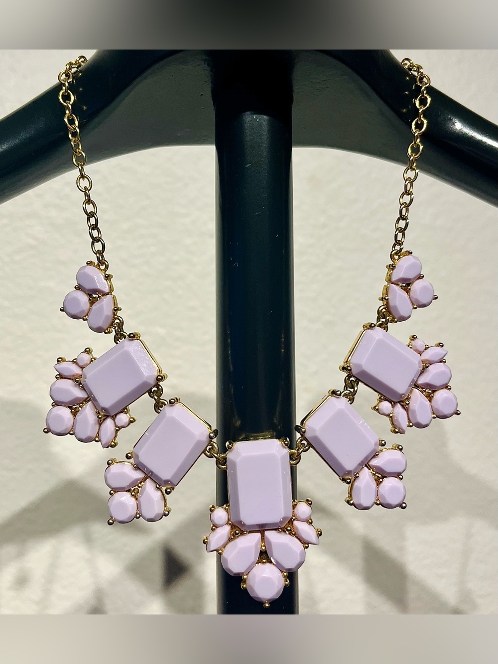 kate spade Lavender Statement Bib Necklace
